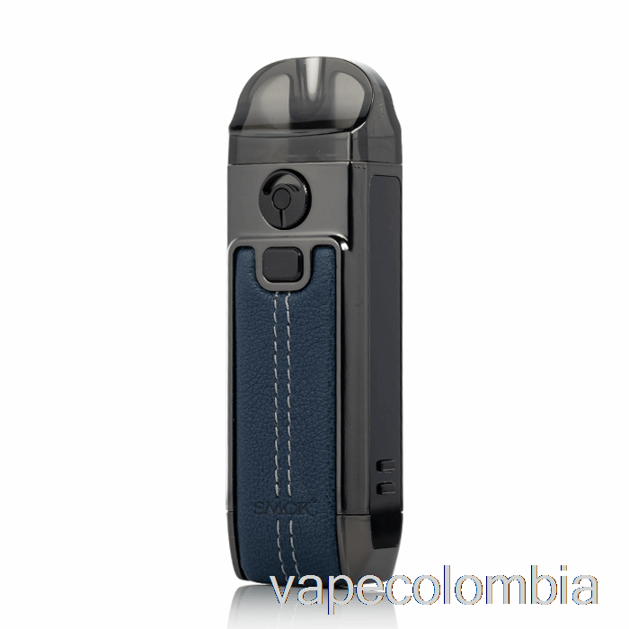 Vape Recargable Smok Nord 4 80w Pod Kit Cuero Azul